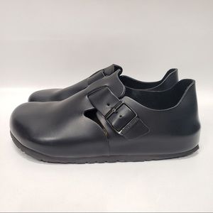Birkenstock London Leather Black Clogs Men’s 9